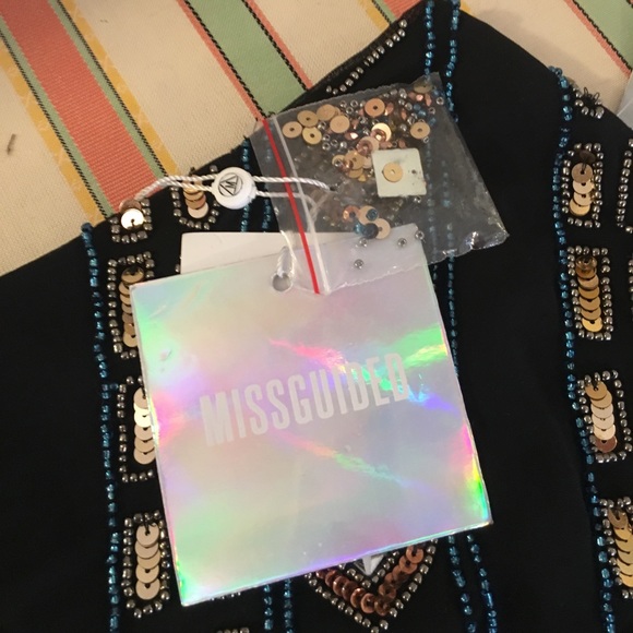 Missguided Beaded mini skirt from Nordstrom. 2 - Picture 3 of 6